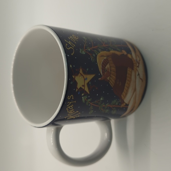 4 Ceramic Mugs tii Collections Winter Snowmen by Jo Moulton For Christmas - Picture 5 of 10